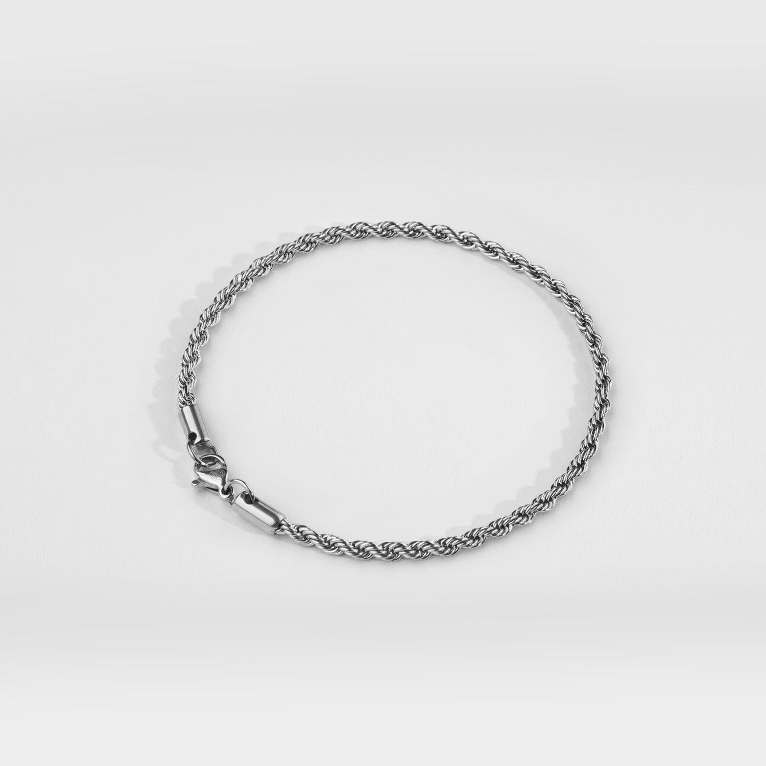 NL Rope bracelet - Silver-toned