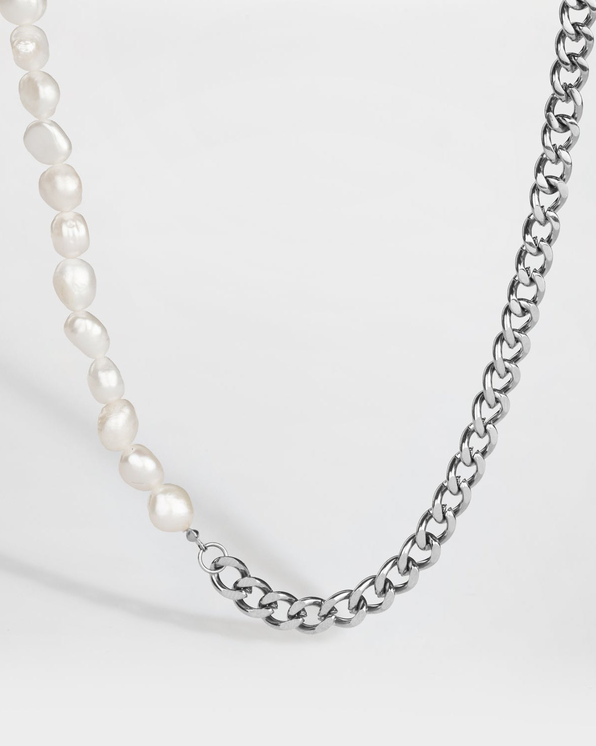 NL Kattegat Pearl pendant - Silver-toned