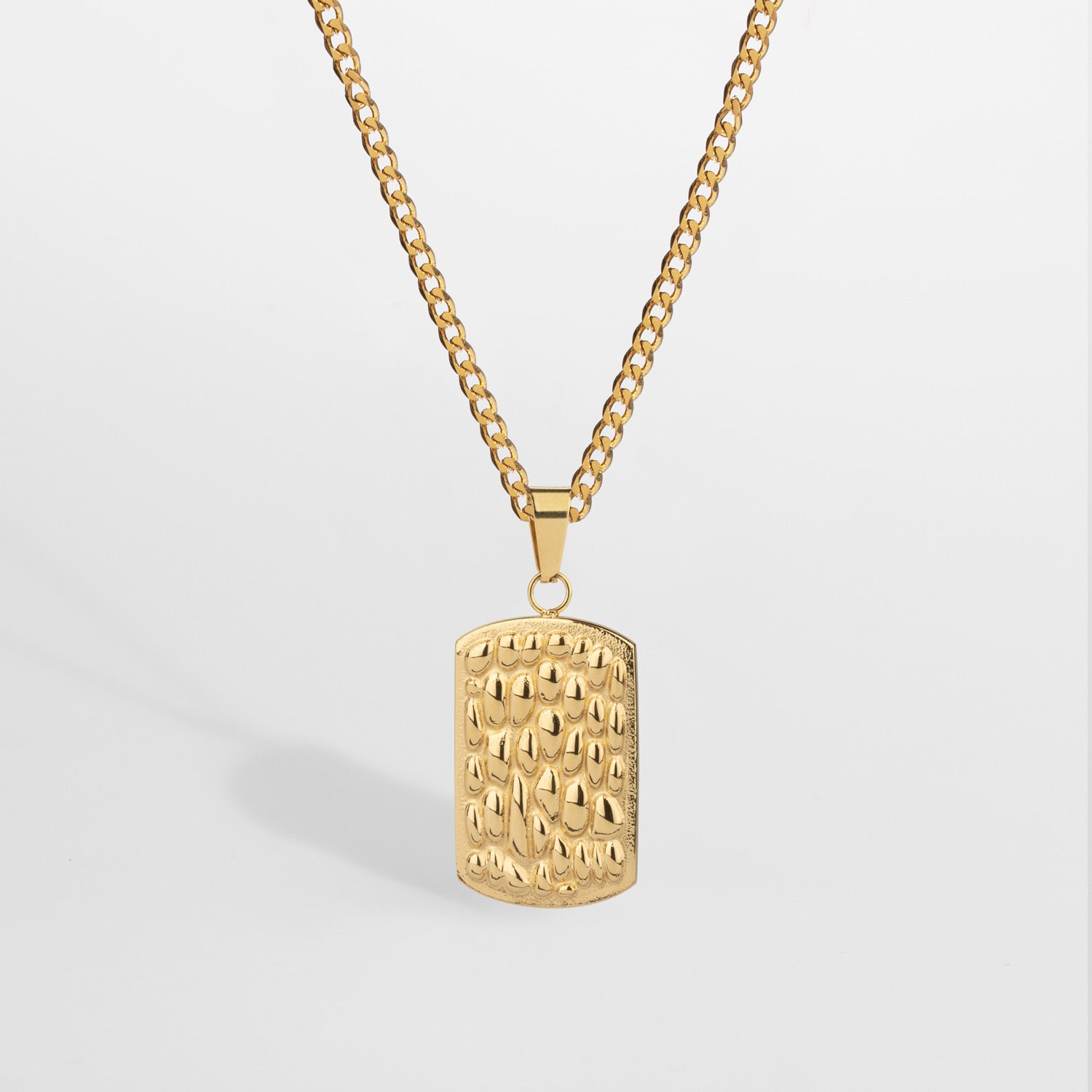 NL Hammertag pendant - Gold-toned