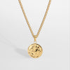 NL Armor pendant - Gold-toned