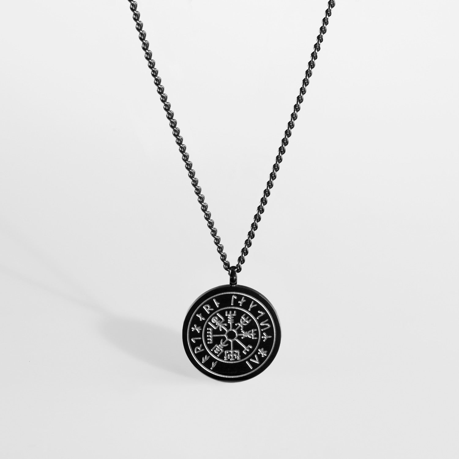 Vegvisir pendant - Black