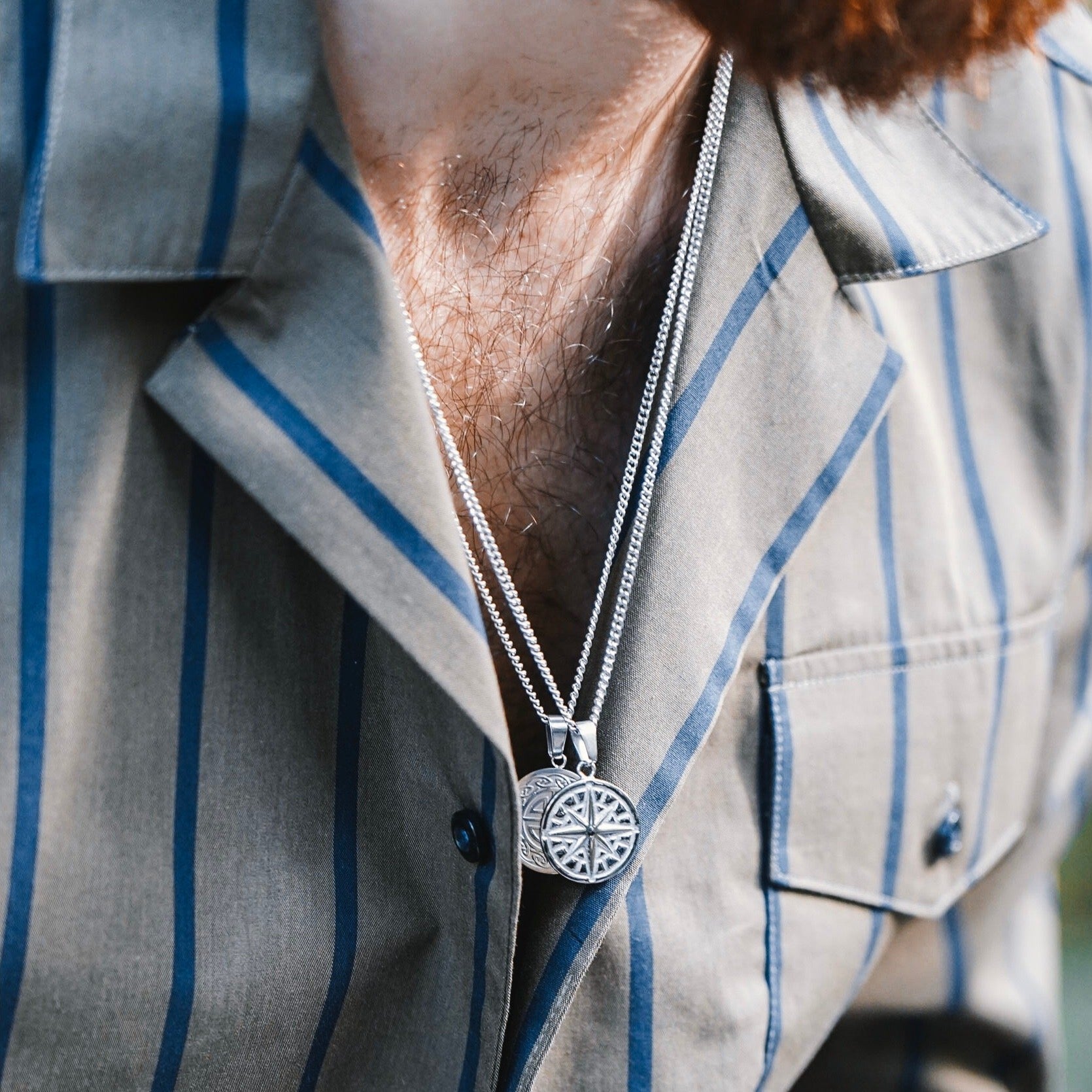 NL Knot pendant - Silver-toned