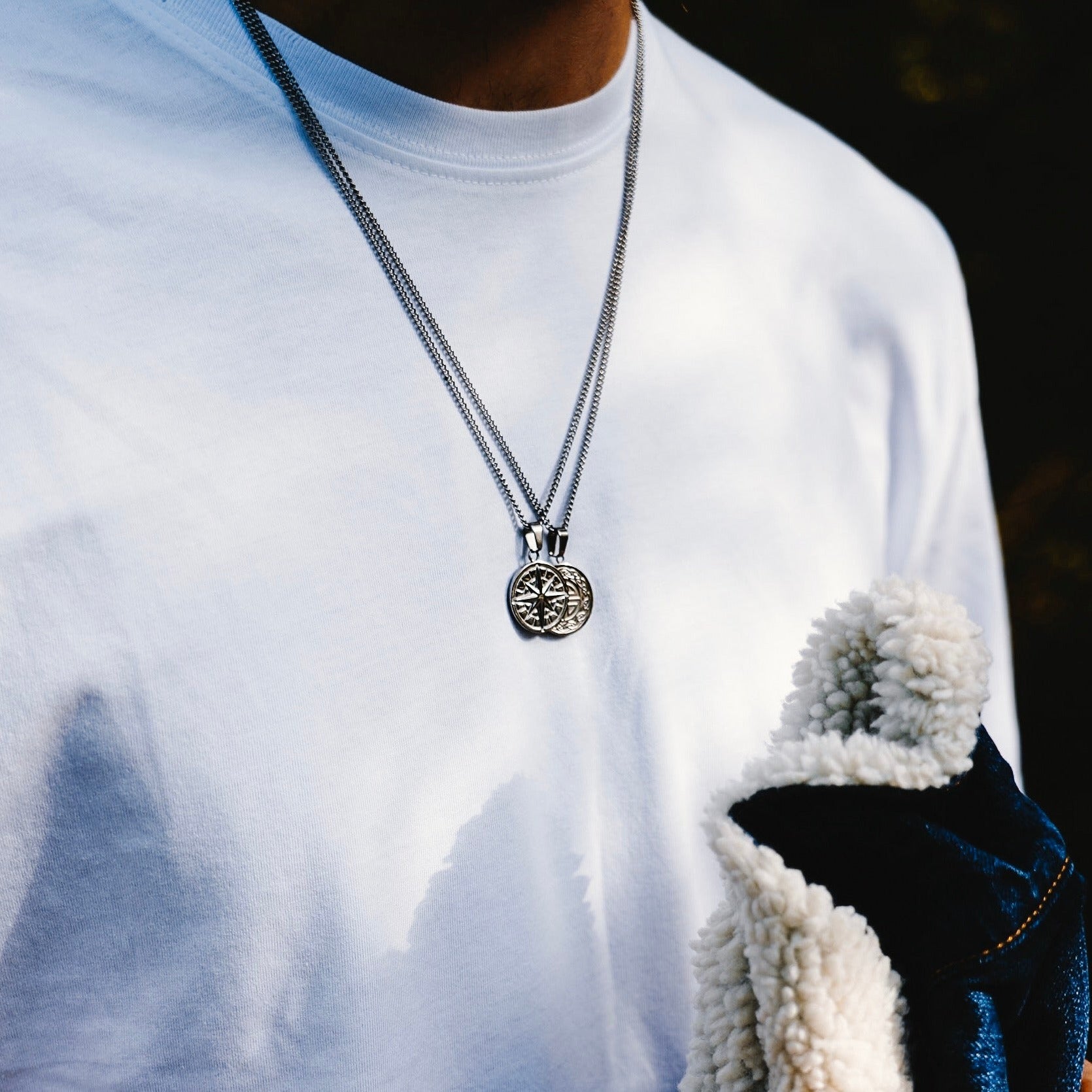 NL Knot pendant - Silver-toned