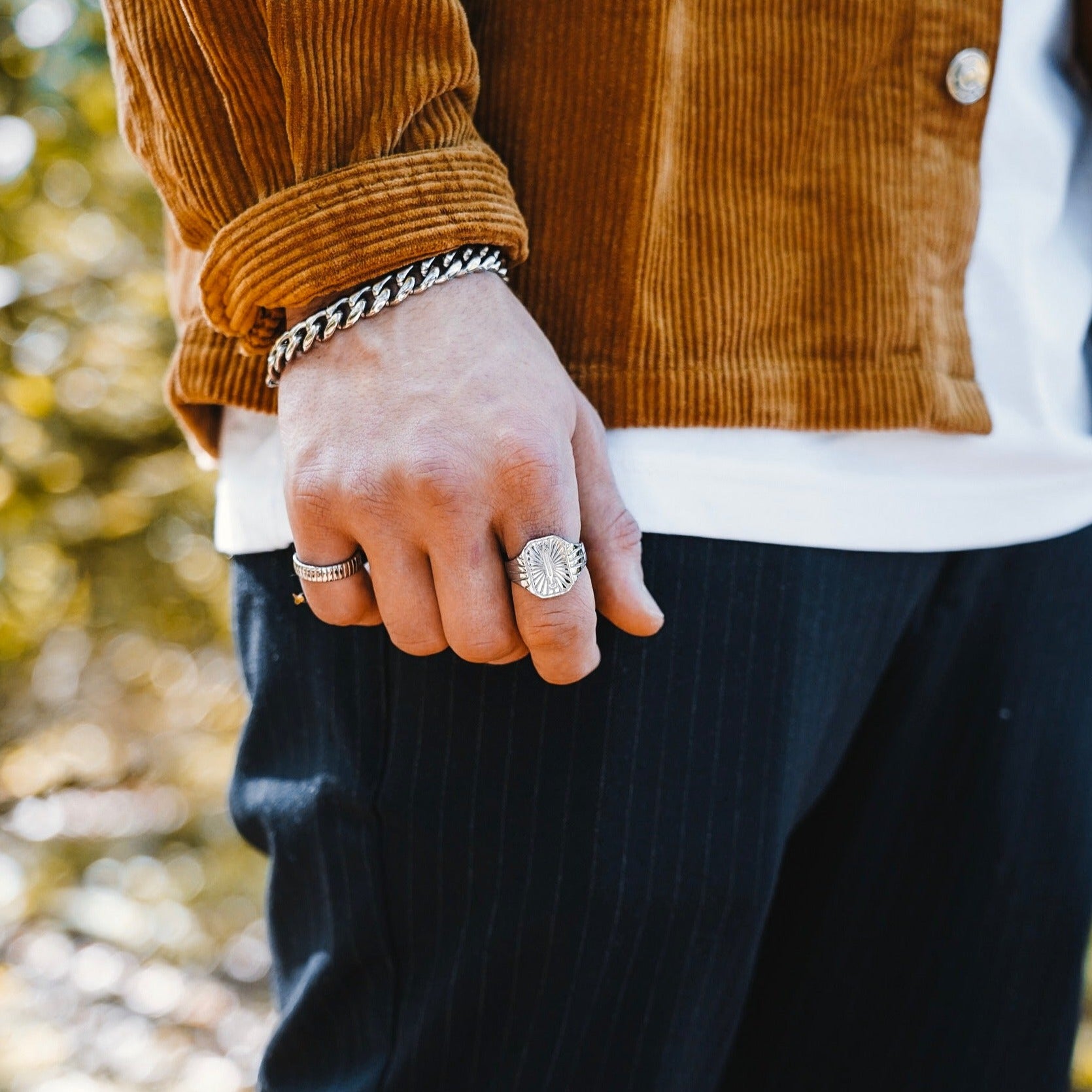 Gungnir Signature - Silver-toned ring