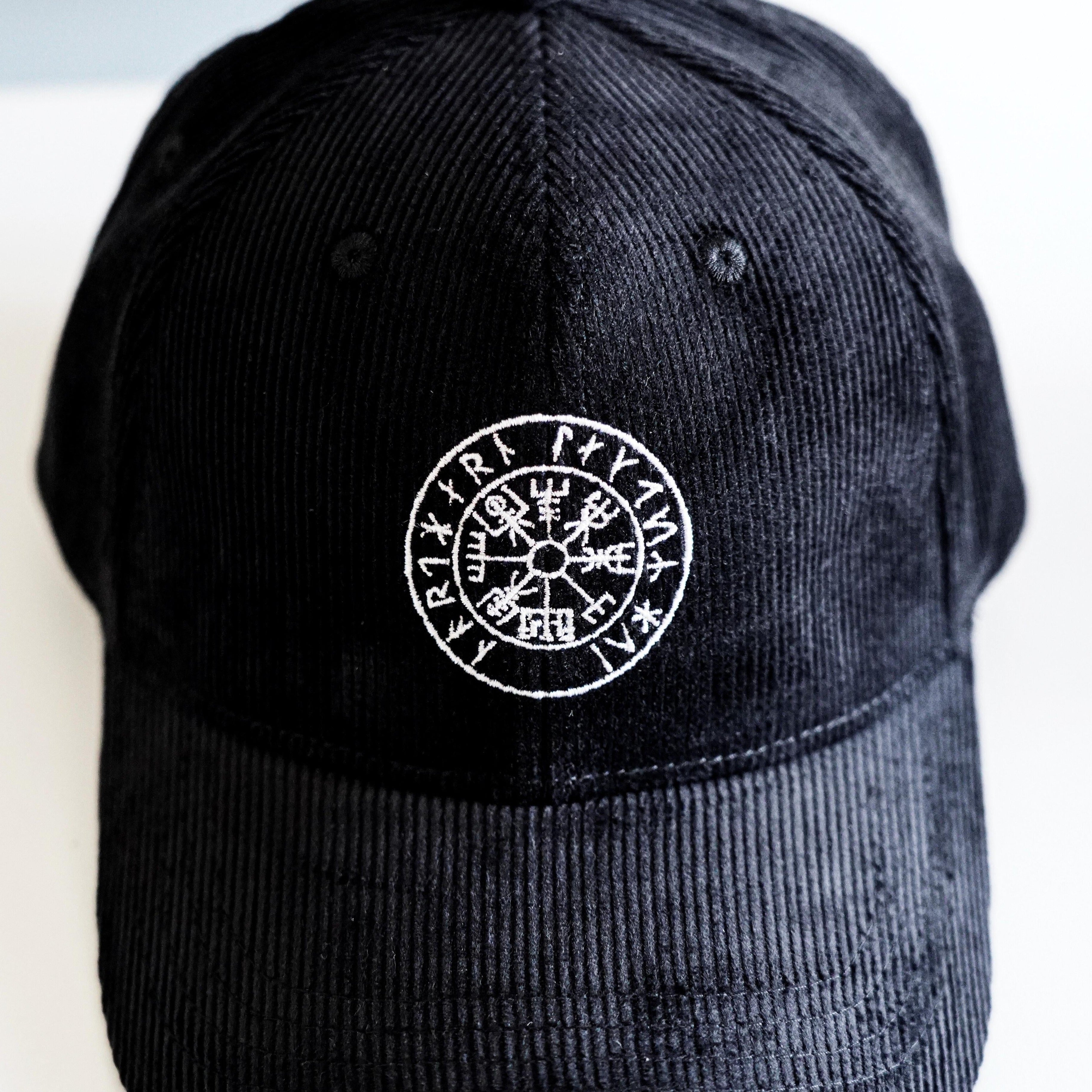 Vegvisir cap - Black corduroy