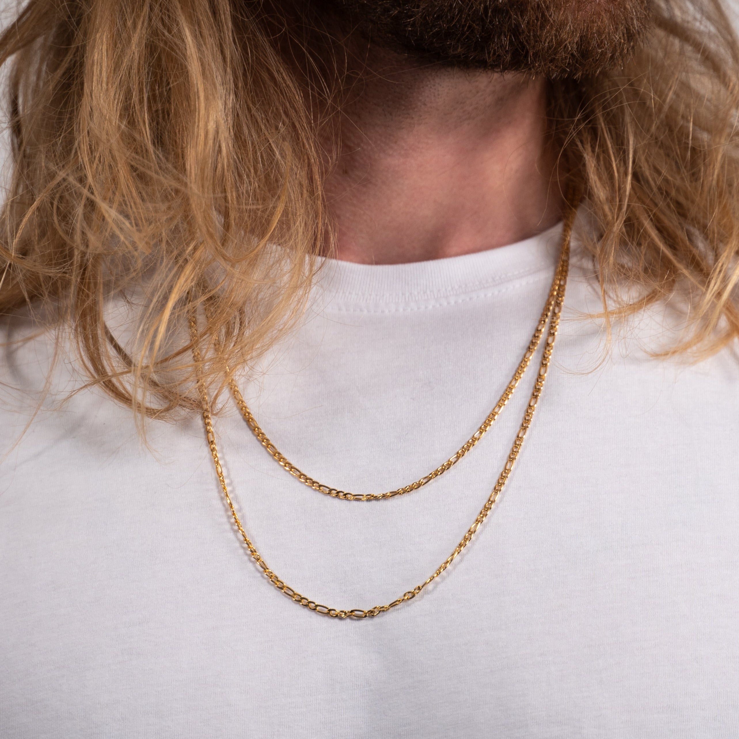 NL Double Antique chain - Gold-toned