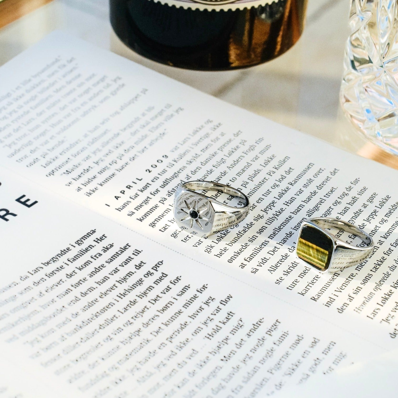 North Star Signature - Silver-toned ring