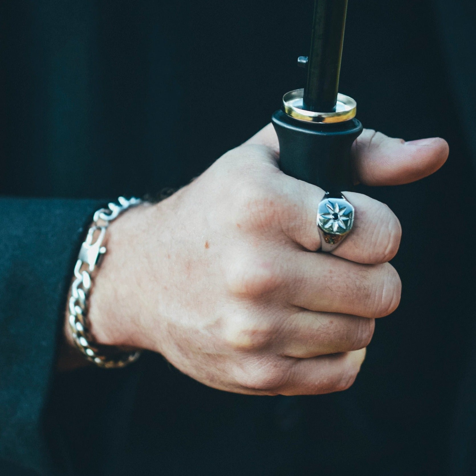 North Star Signature - Silver-toned ring