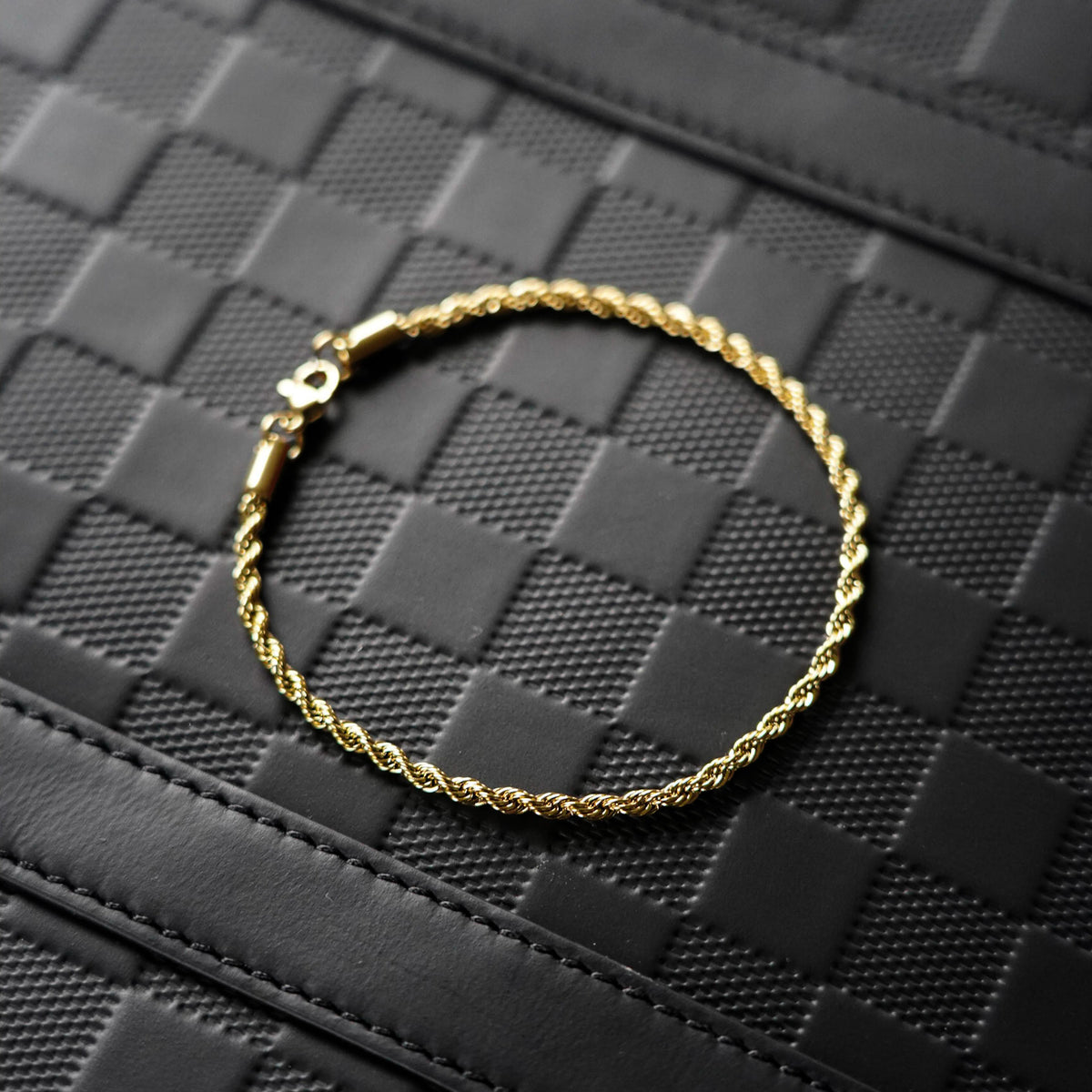 NL Rope bracelet - Gold-toned