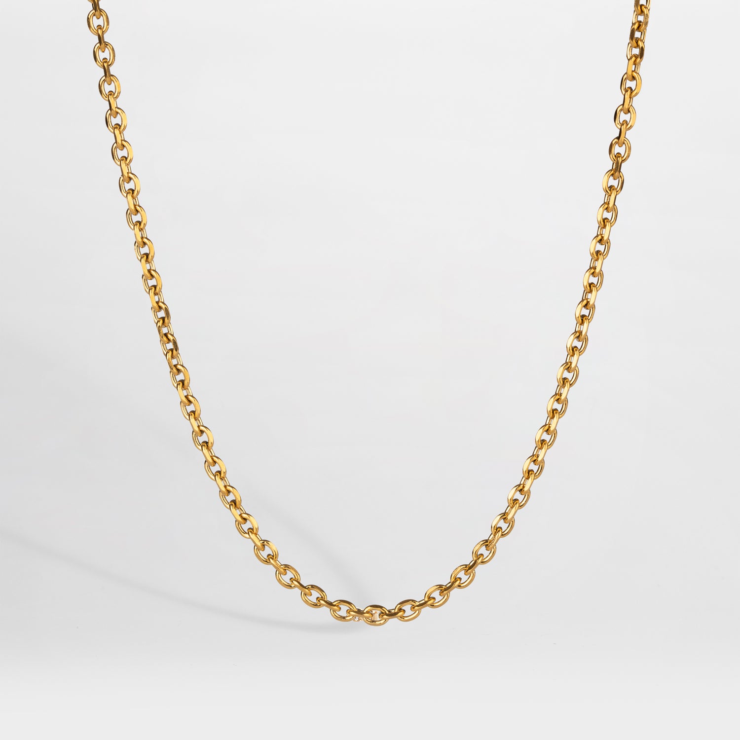 NL Cable necklace - Gold-toned