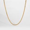 NL Cable necklace - Gold-toned