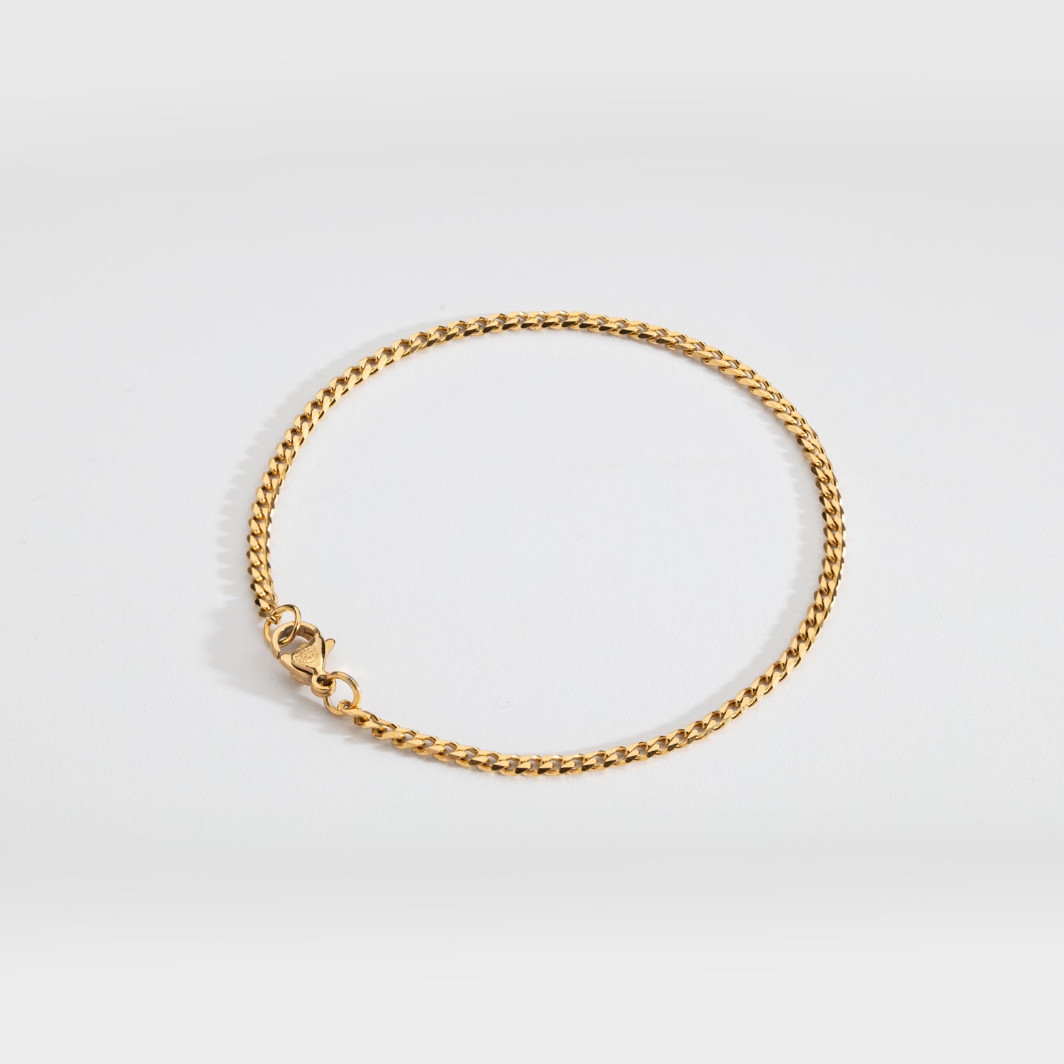 Minimal Sequence bracelet - Gold-toned