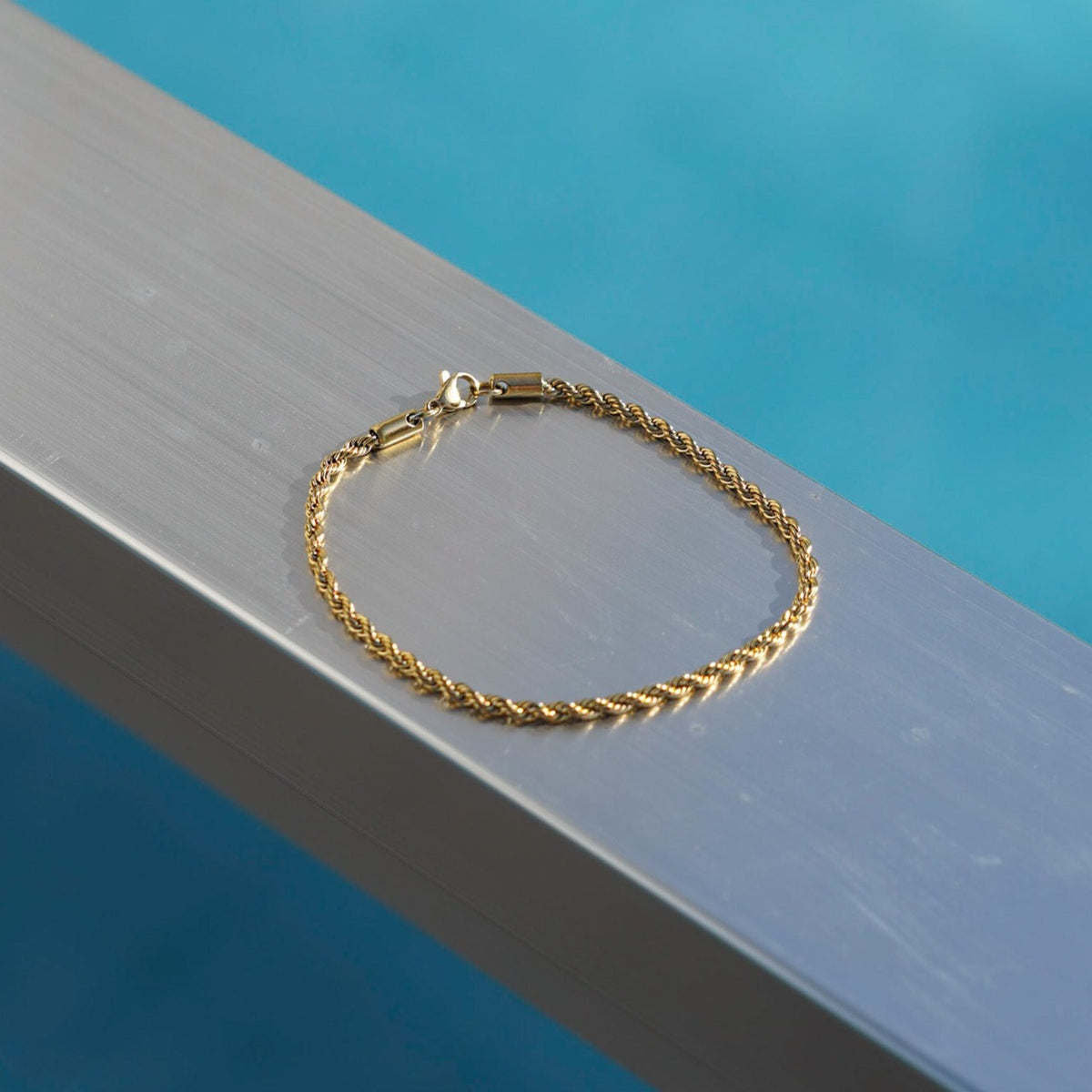 NL Rope bracelet - Gold-toned