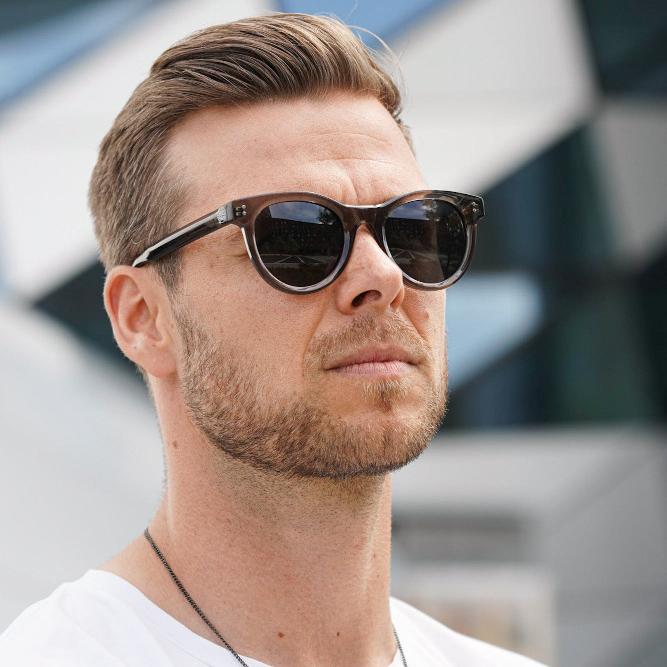 Classic sunglasses - Transparent grey