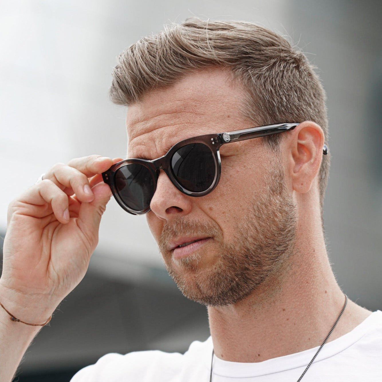 Classic sunglasses - Transparent grey