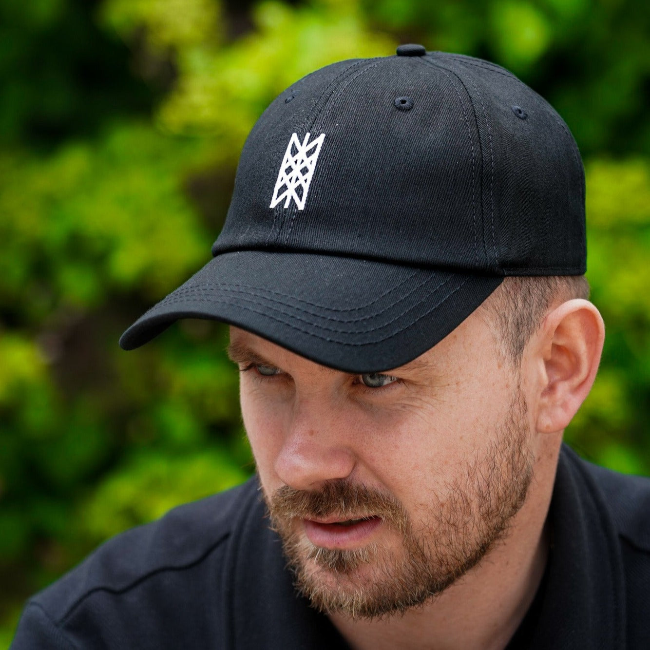 Web of Wyrd cap - Black/white