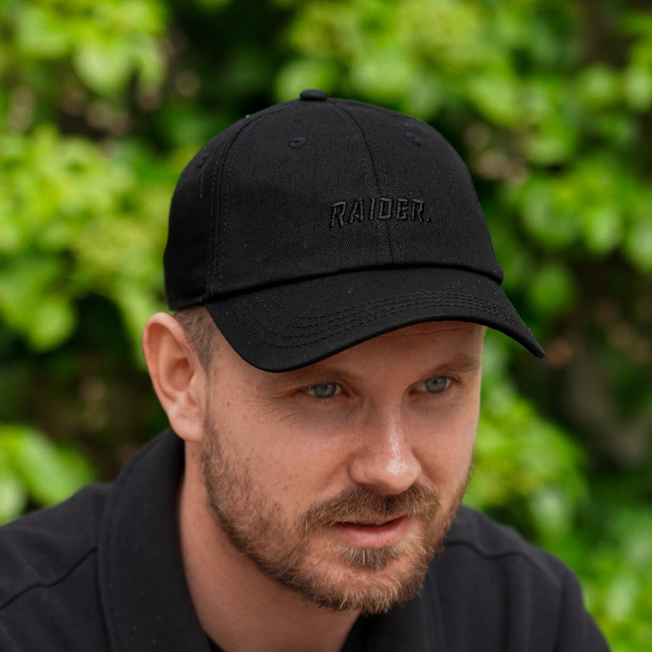 NL Raider Dad cap - Black/black
