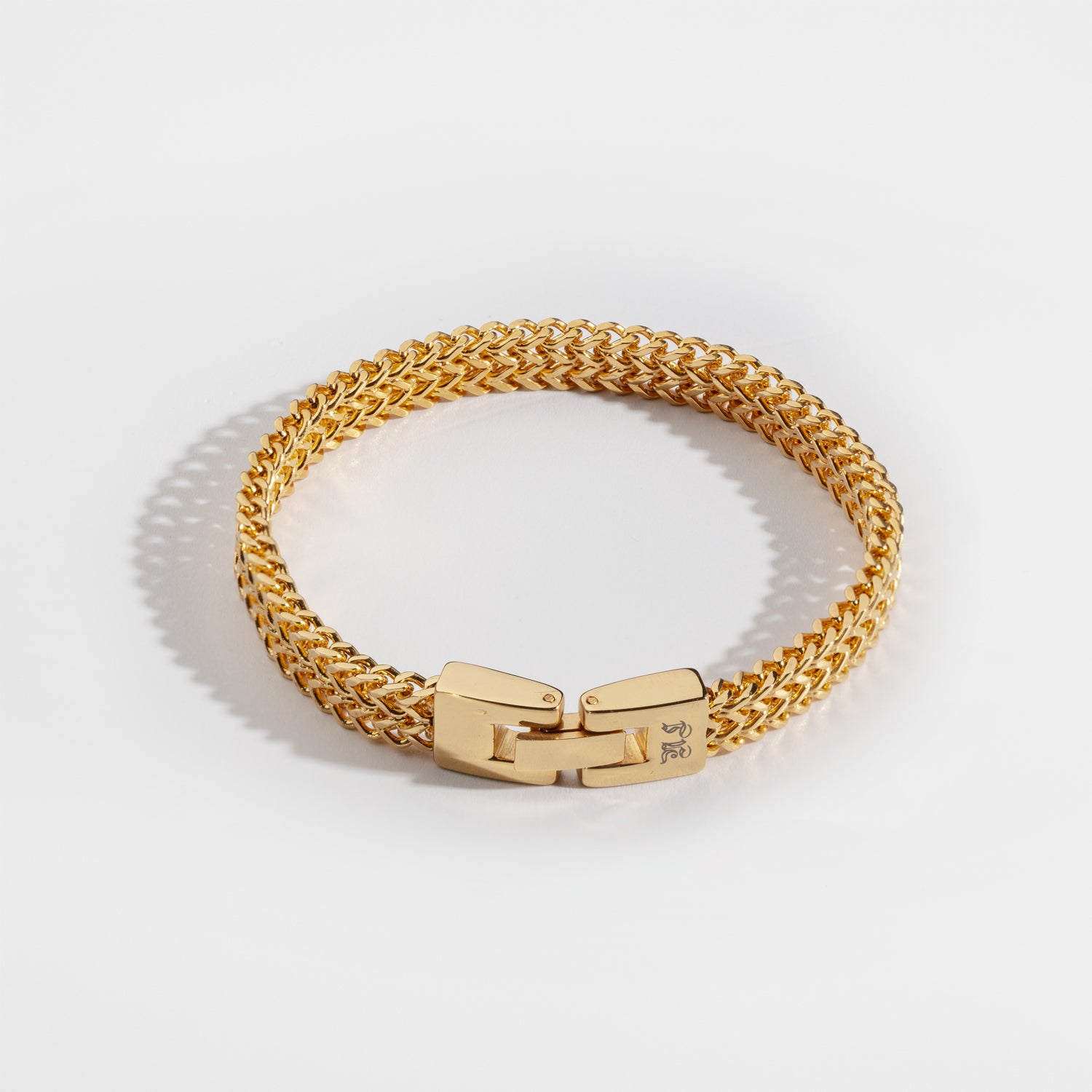 Fehu bracelet - Gold-toned