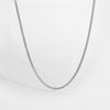 Minimal Sequence necklace - Silver-toned