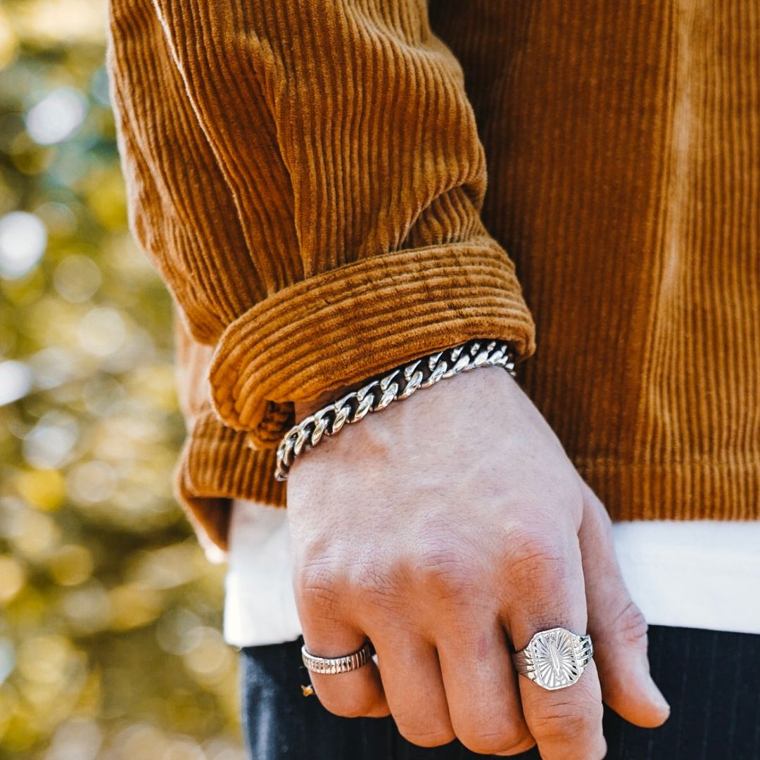 Sequence bracelet - Silver-toned