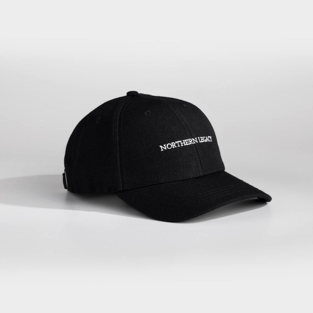 NL Signature Dad cap - Black/white