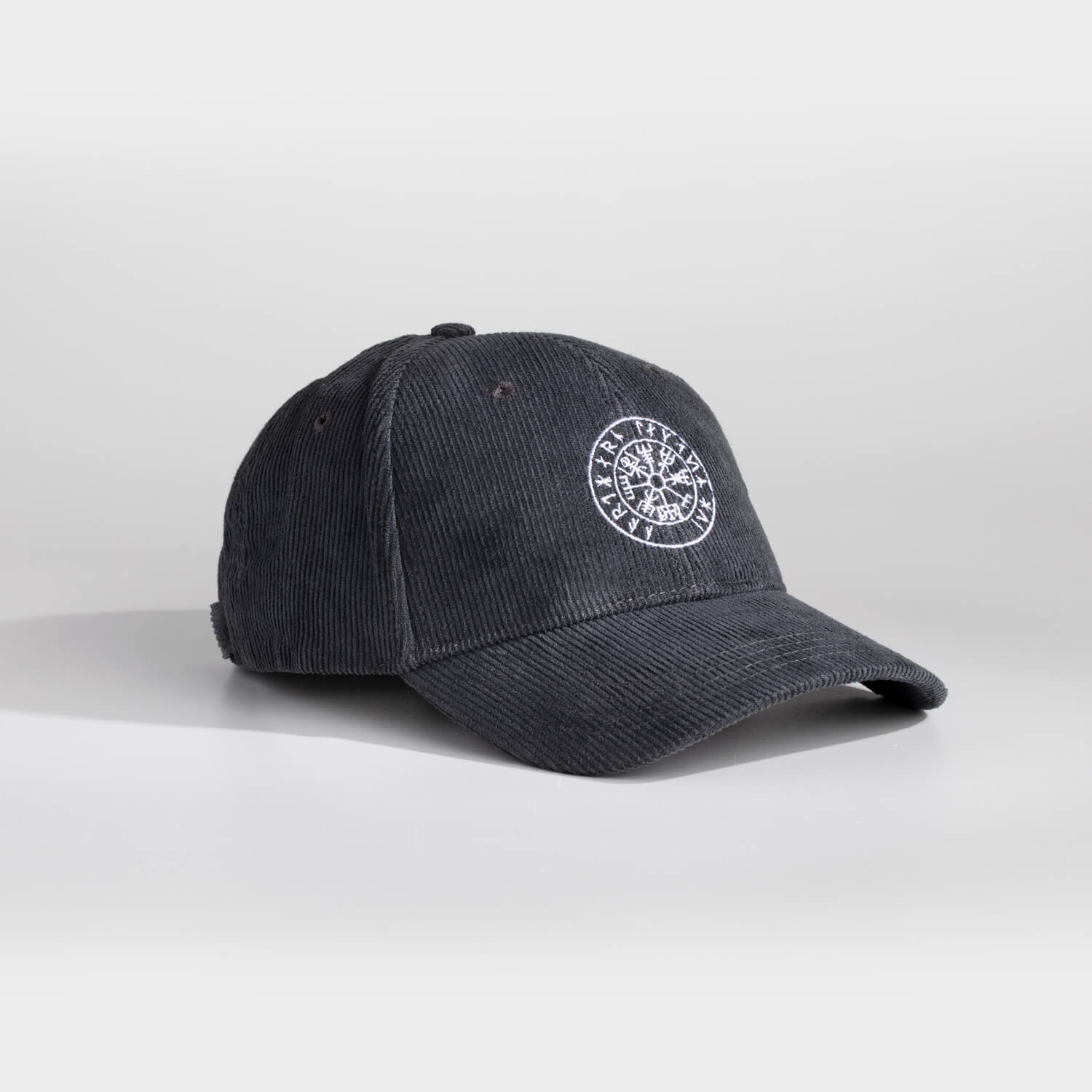 NL Vegvisir cap - Cool grey corduroy