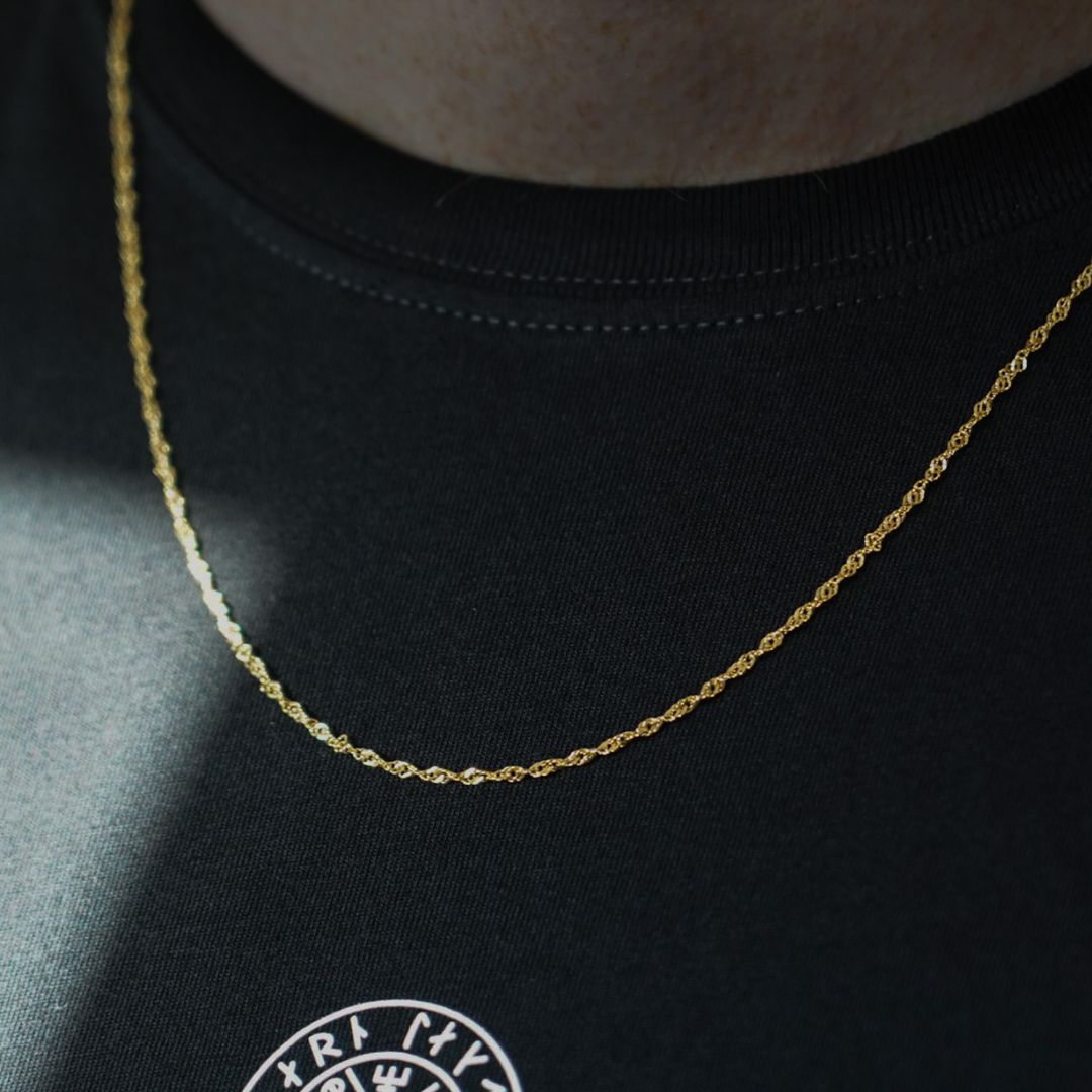 NL Vintage chain - Gold-toned