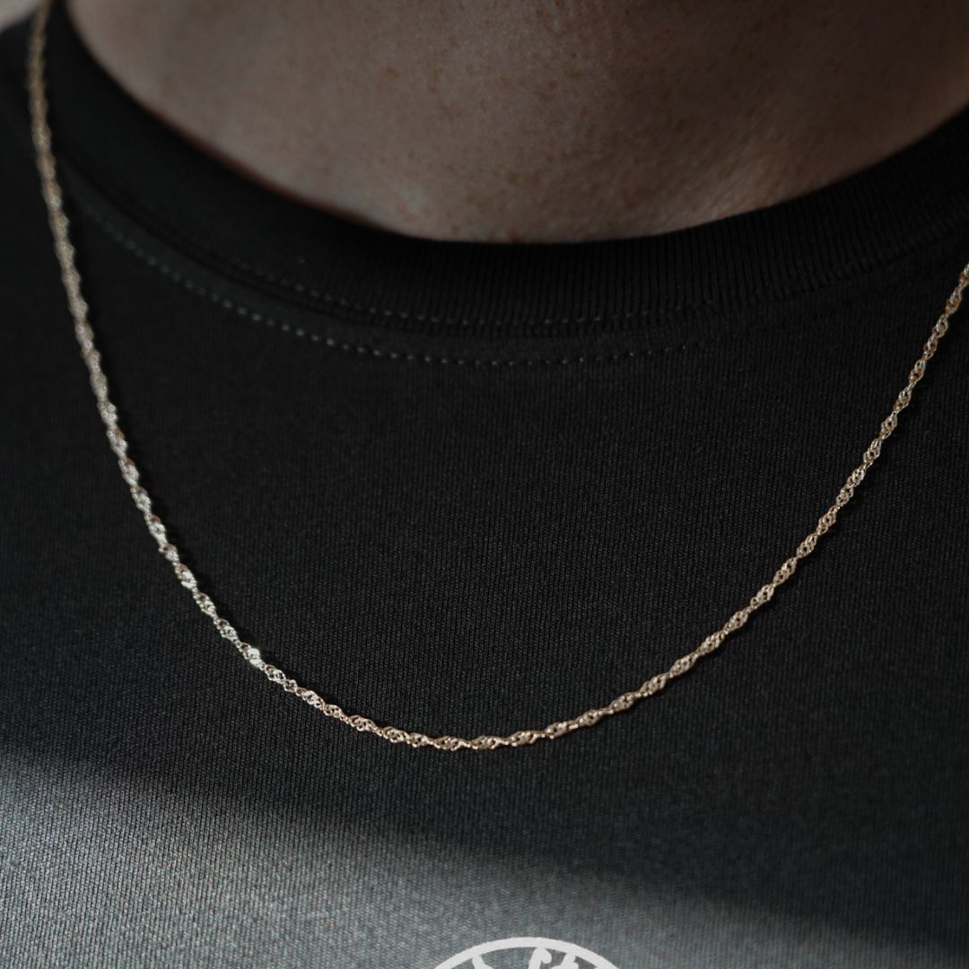 NL Vintage chain - Silver-toned