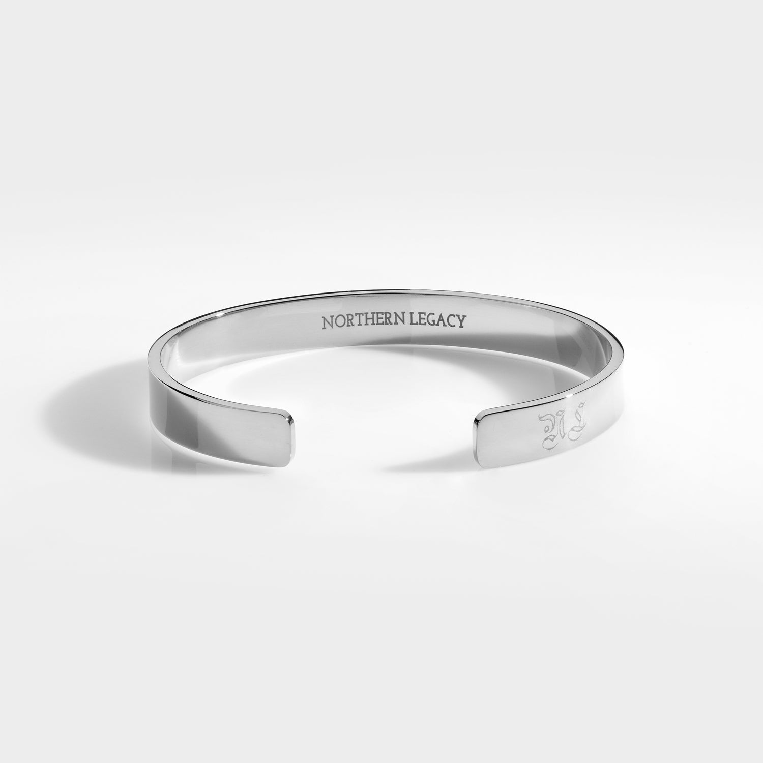 NL Signature Bangle - Silver-toned