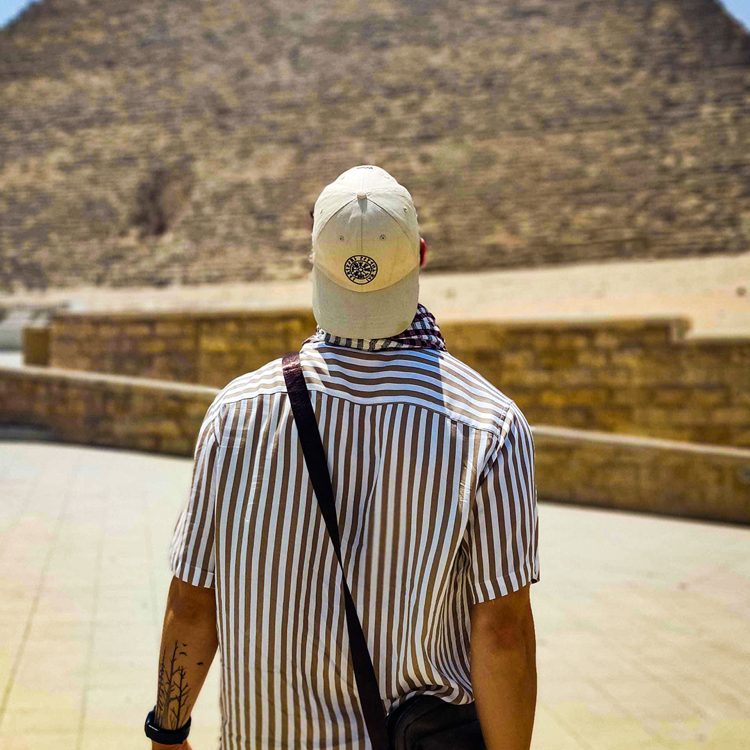 NL Vegvisir Dad cap - Sand/black