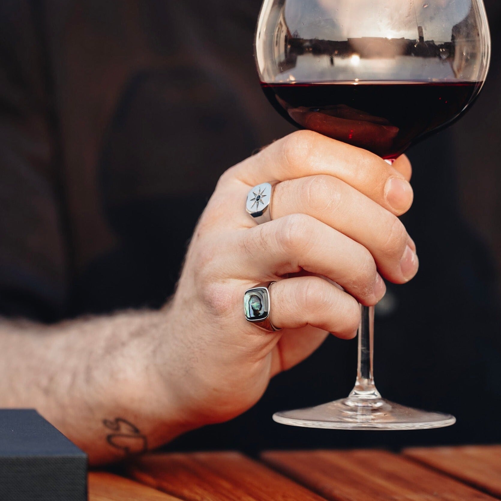 North Star Signature - Silver-toned ring