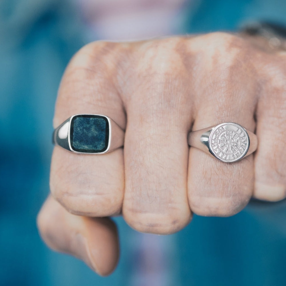 VERDE SIGNET RING (SILVER)