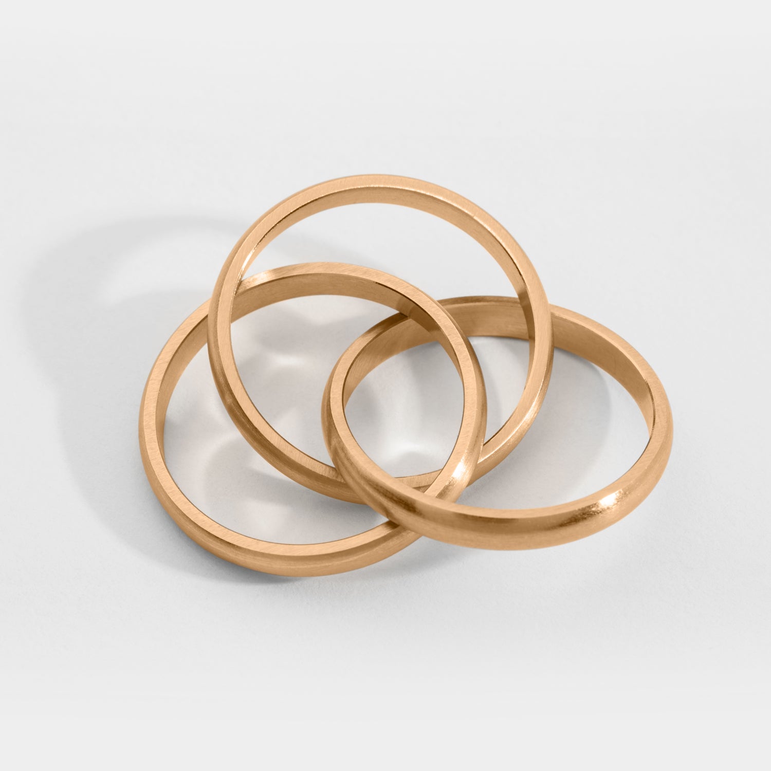 Helix band ring - Gold-toned