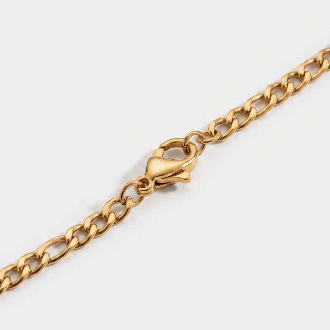 Stylish Cross Bracelet - Gold Tone | Northern Legacy