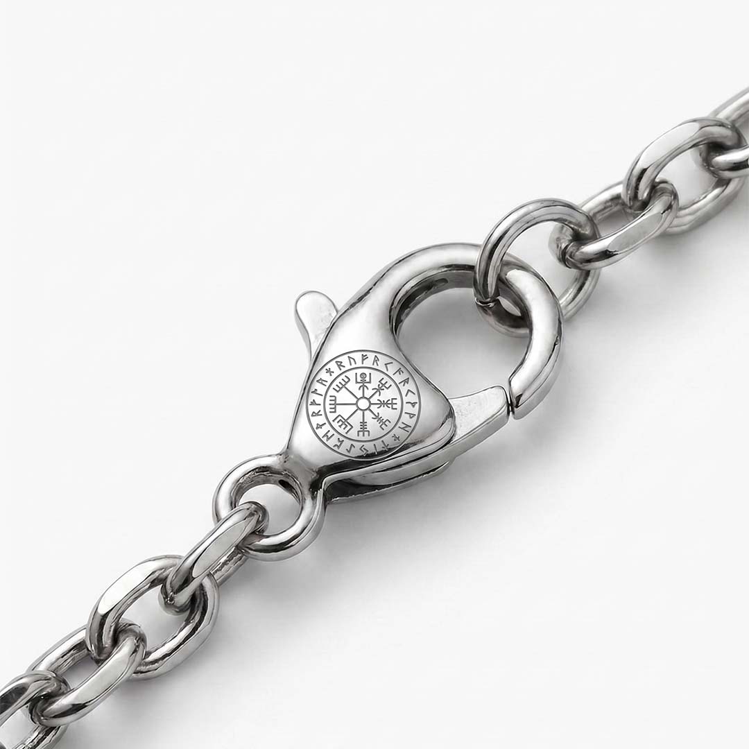 NL Cable necklace - Silver-toned