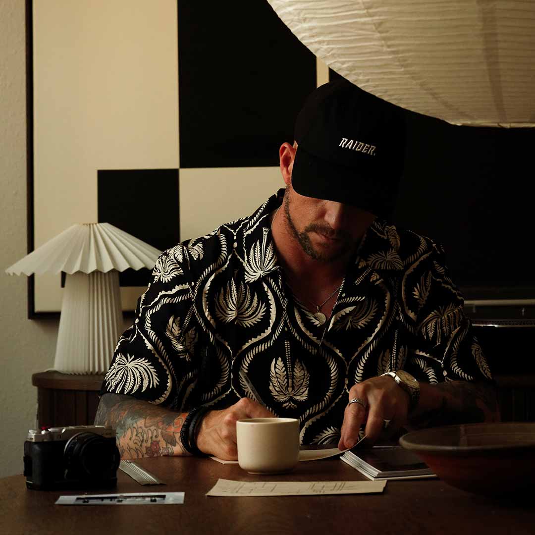 NL Raider cap - Black/white