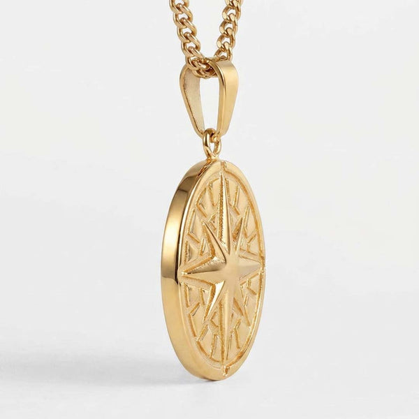 COMPASS PENDANT 2.0 (GOLD)