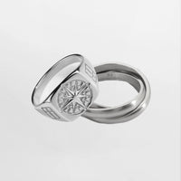 The Axis Set - Silver-toned