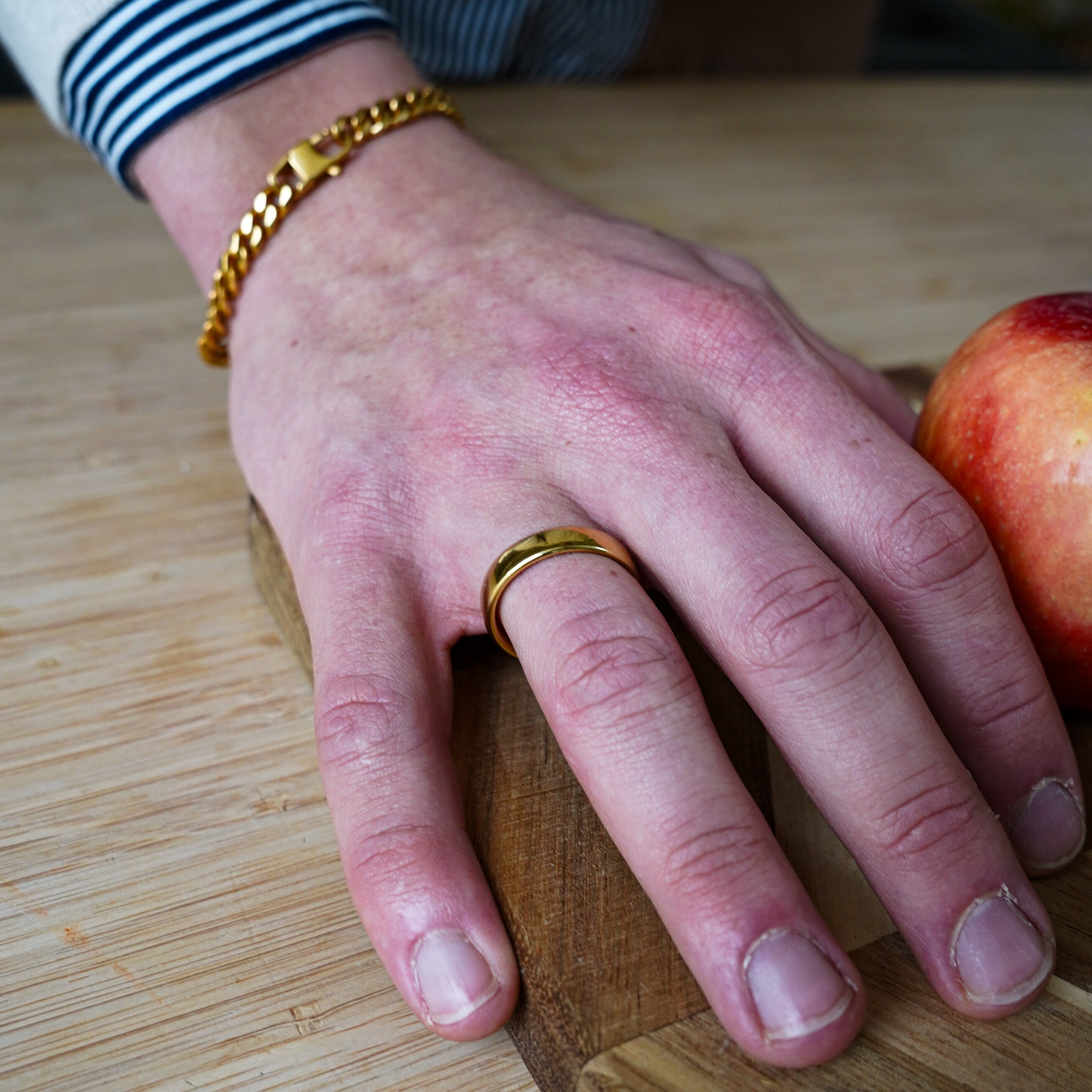 Siempre band - Gold-toned ring