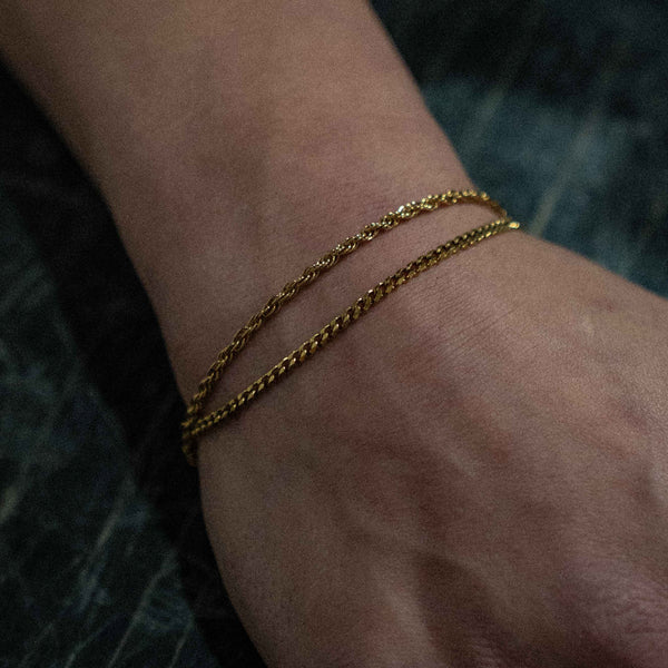 CORD BRACELET (GOLD)