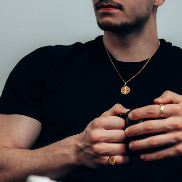 CLASSIC POLYGON SIGNATURE RING (GOLD)