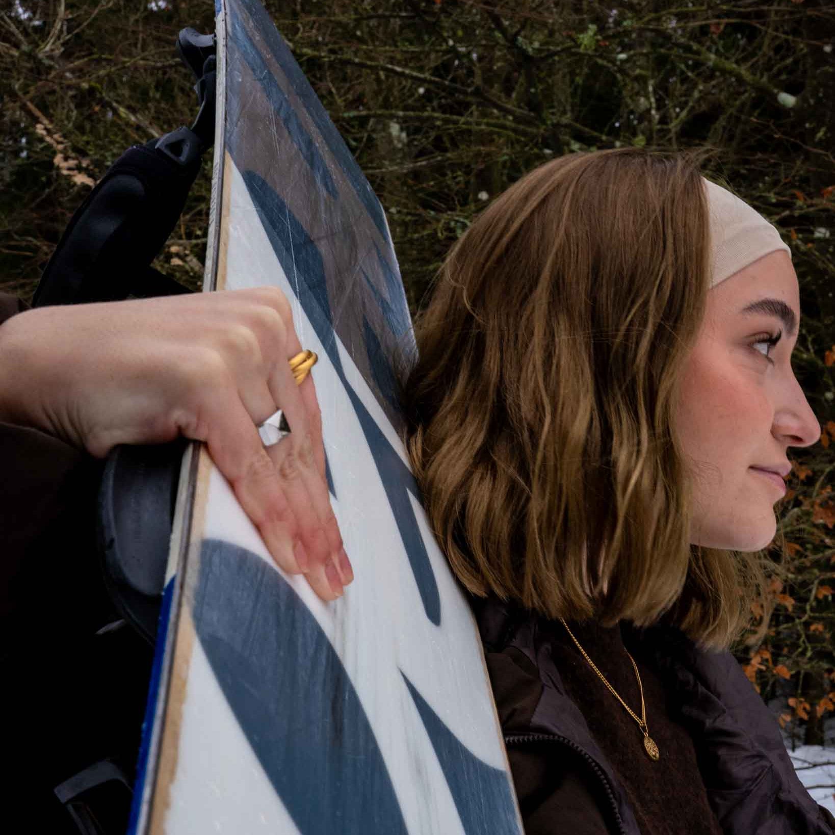 Helix band ring - Gold-toned