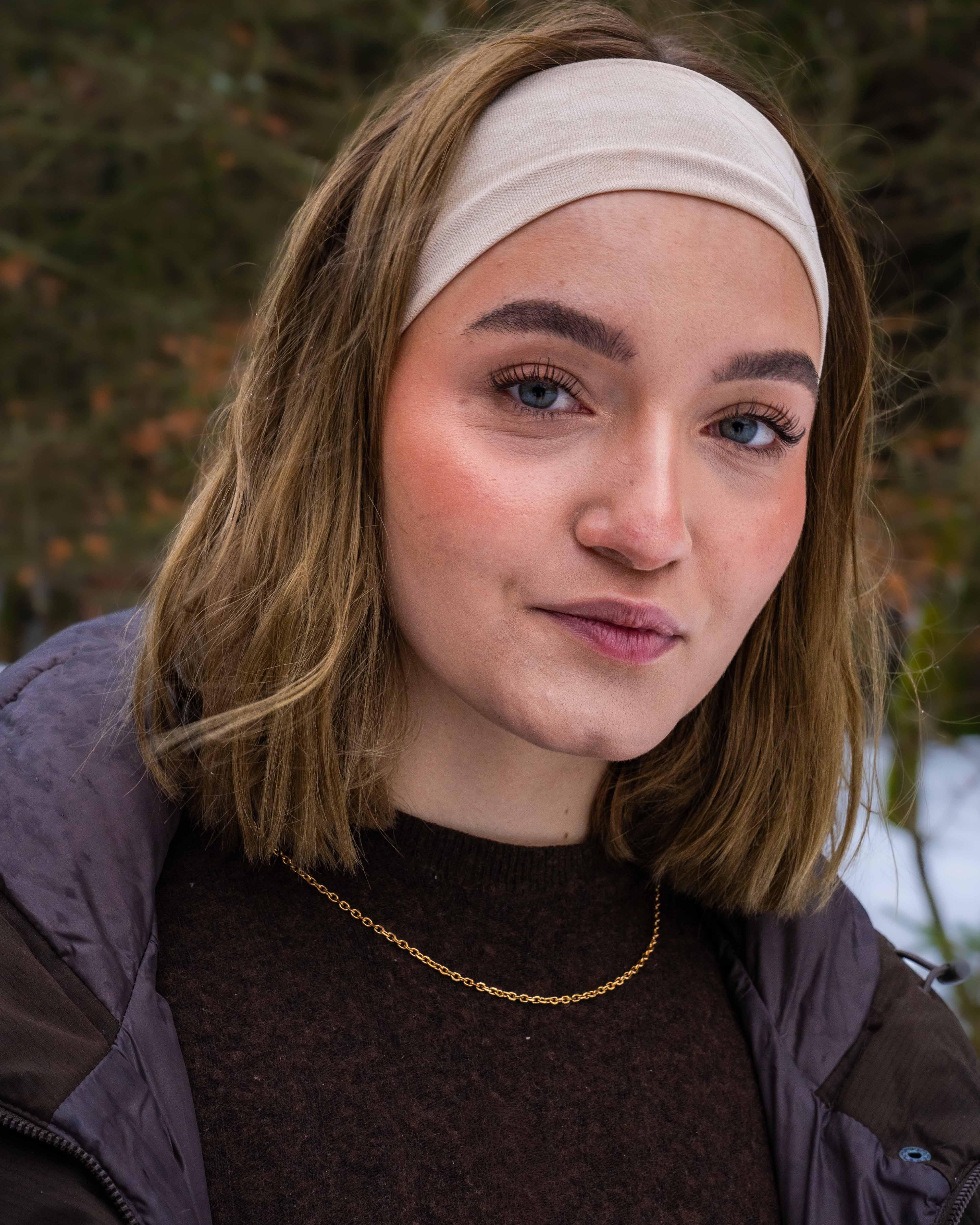 NL Cable necklace - Gold-toned