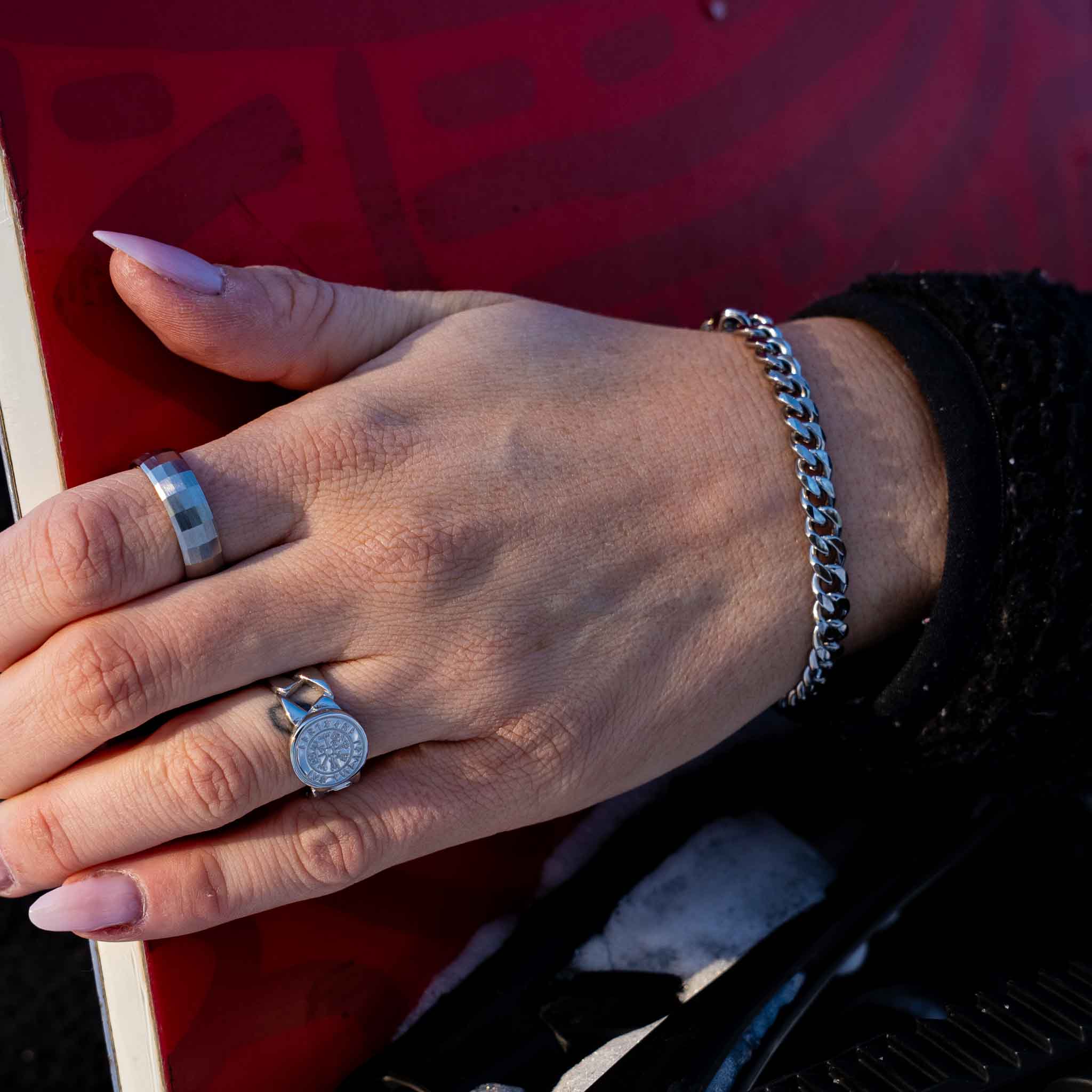 Sequence bracelet - Silver-tone