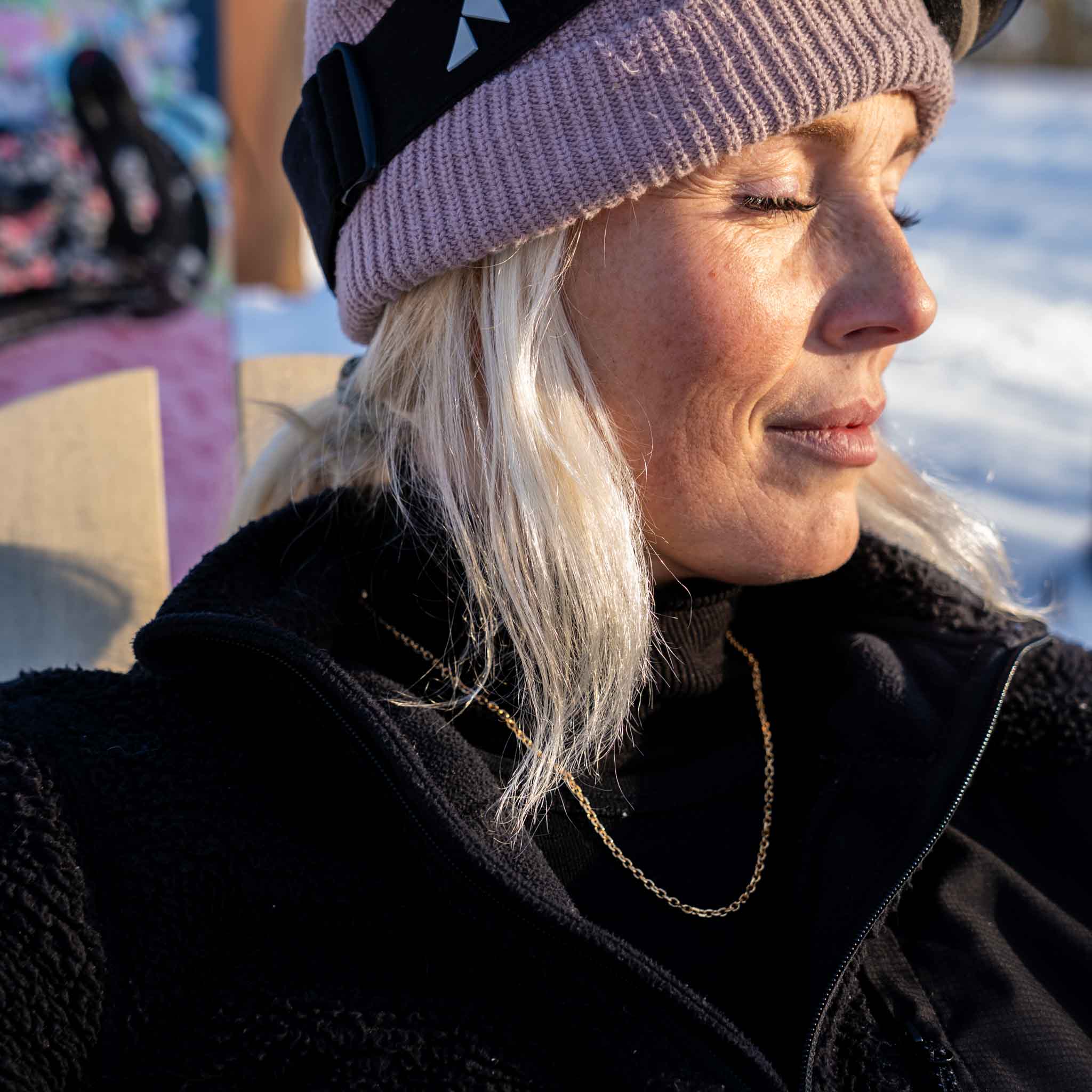 NL Cable necklace - Gold-toned