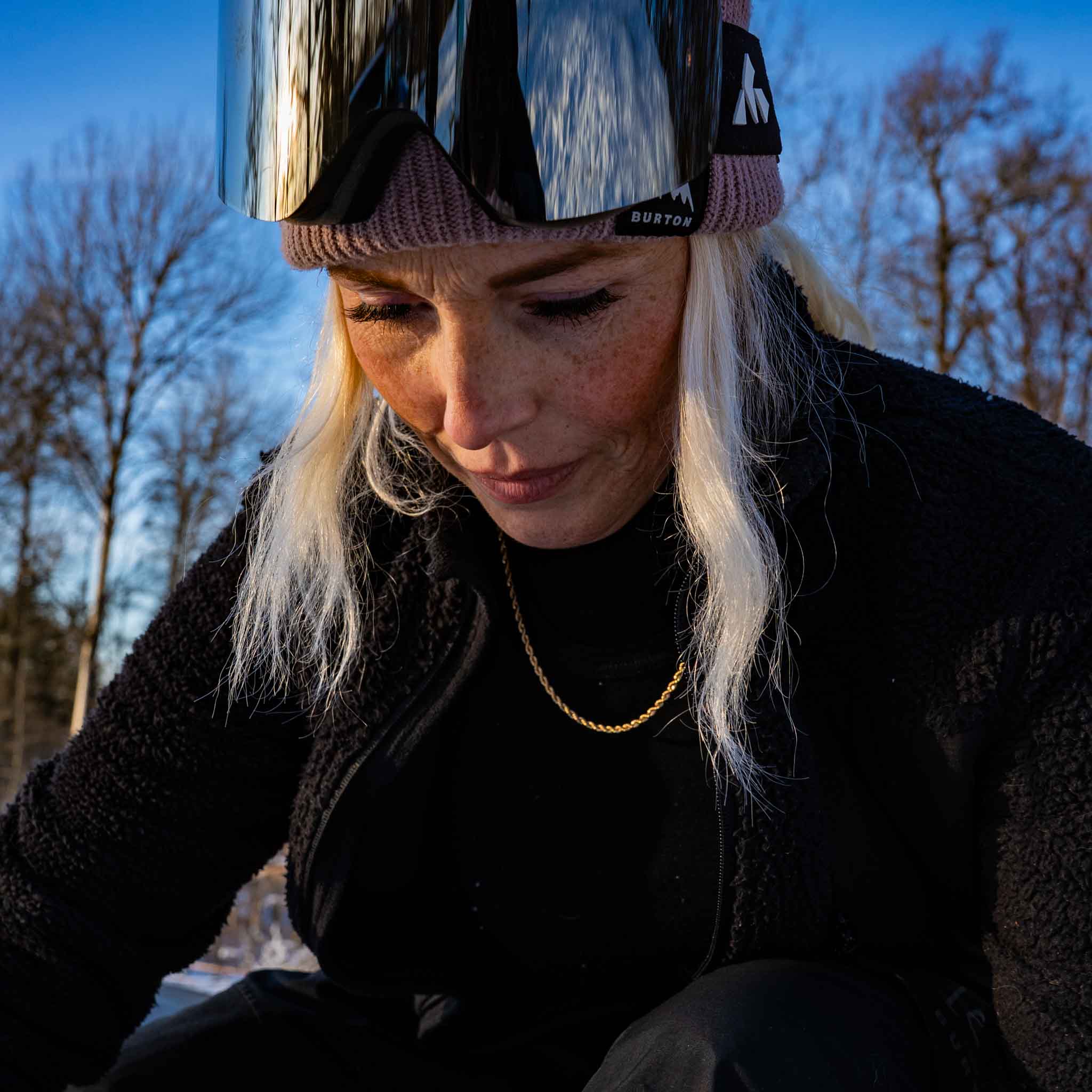 NL Rope necklace - Gold-toned