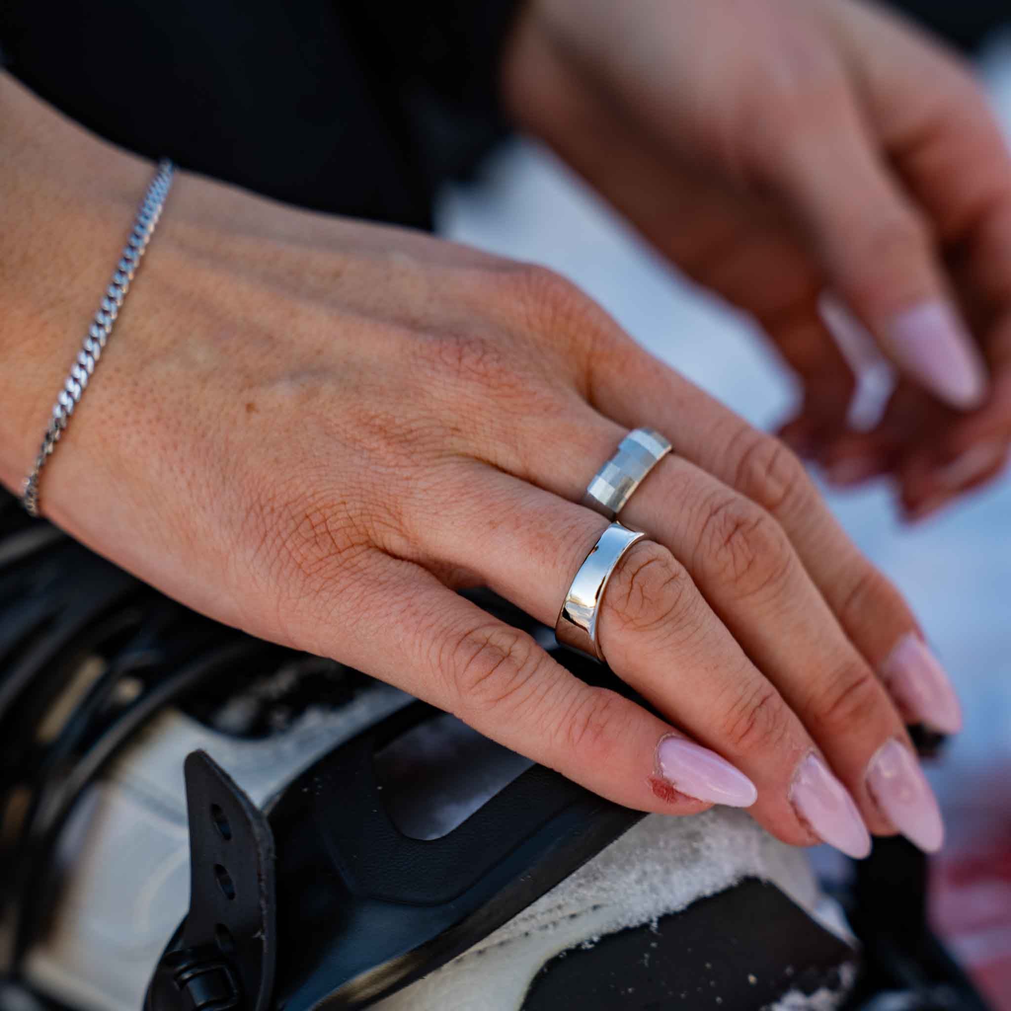 Siempre band - Silver-toned ring