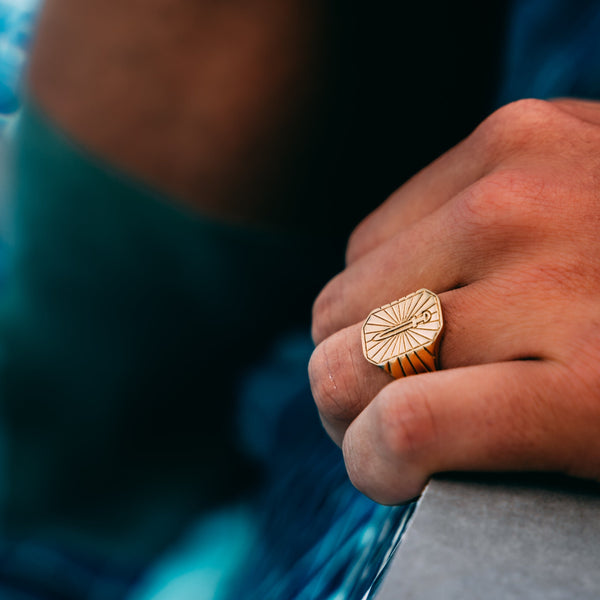 GUNGNIR SIGNATURE RING (GOLD)