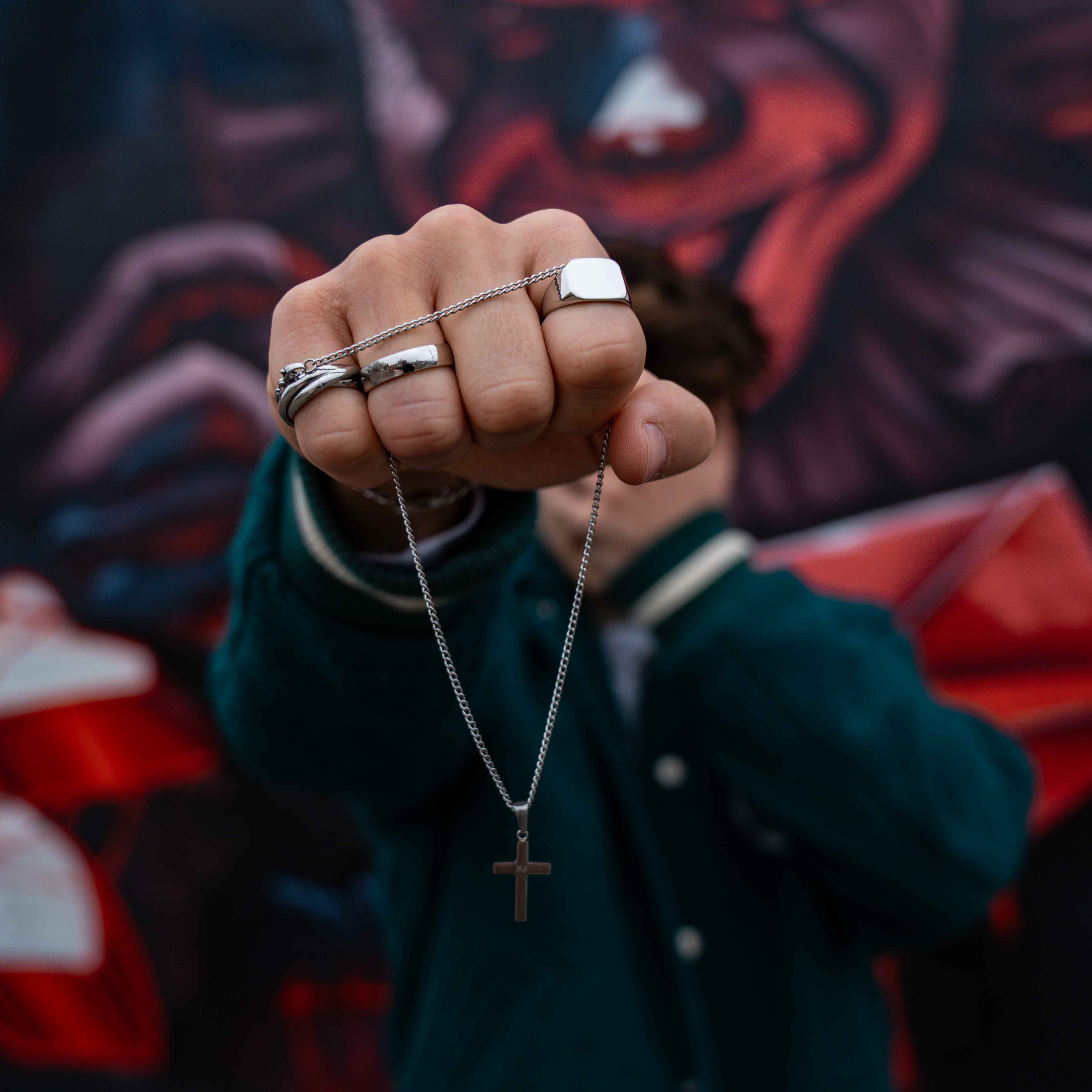 Siempre band - Silver-toned ring