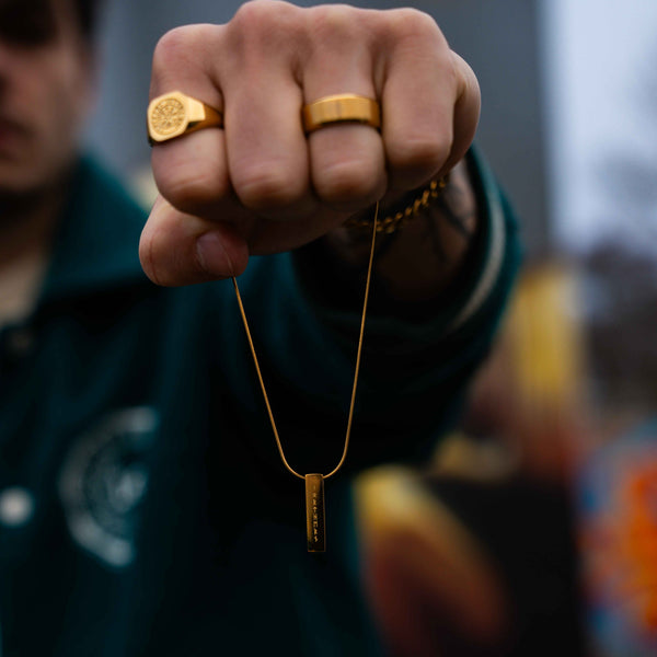 RUNESTONE PENDANT (GULD)